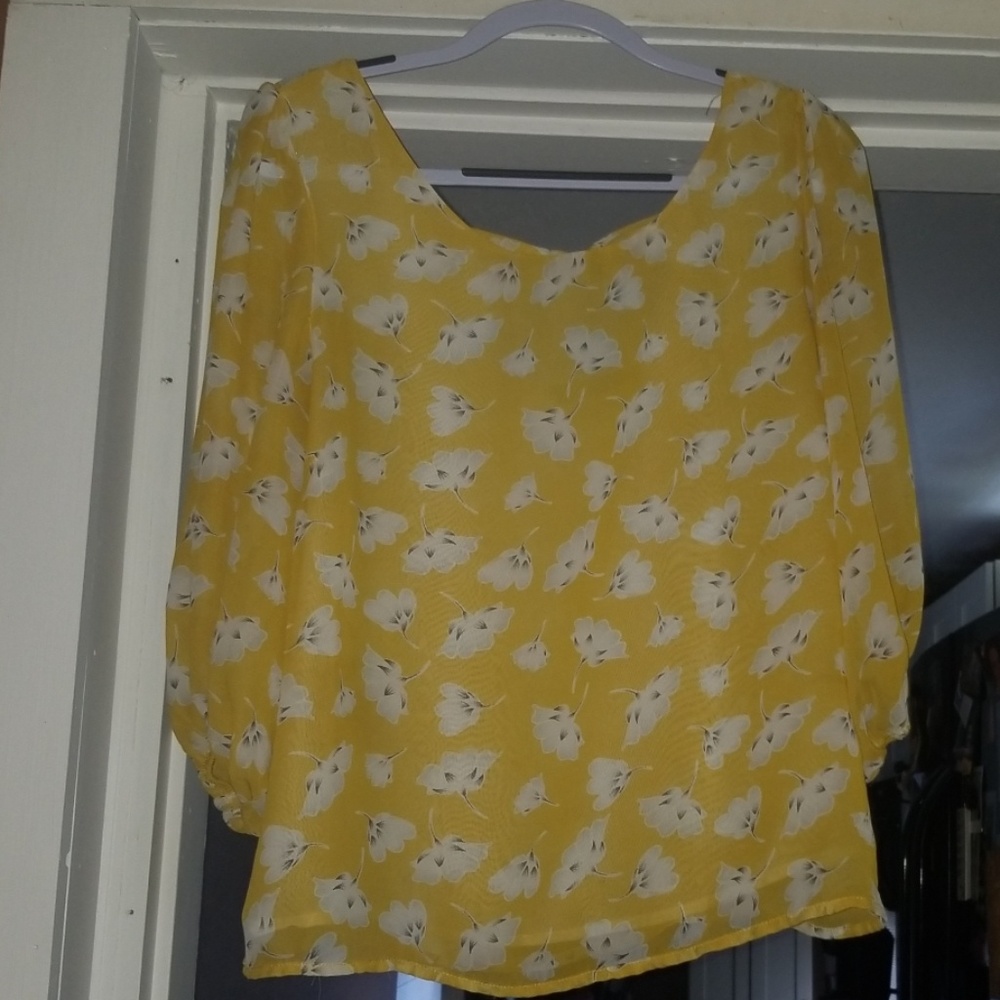 Yellow Blouse